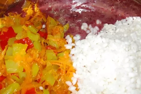 Печеночный пирог с овощами: шаг 9