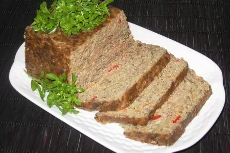 Печеночный пирог с овощами: шаг 15