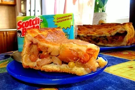 Французская яблочная шарлотка из хлеба - прекрасный завтрак для школьника!!!: шаг 19