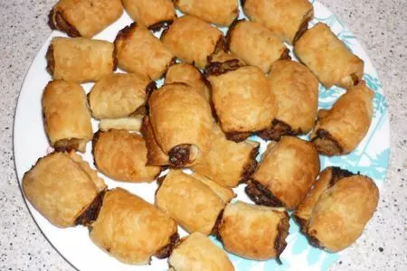 Мини-пирожки с мясом: шаг 2