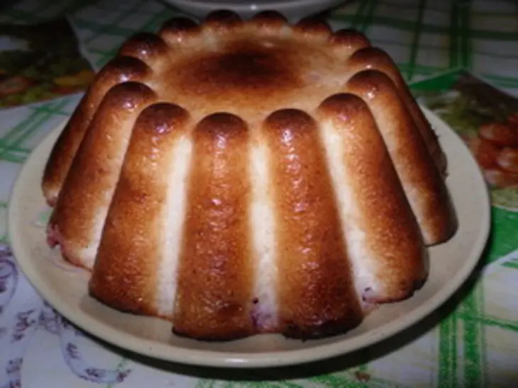 Творожное суфле с яблоками и брусникой: шаг 11