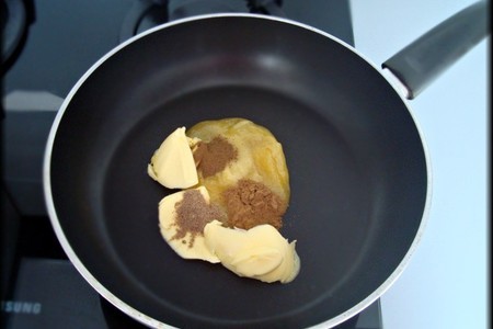 Завтрак для школьника. оладьи с бананами и апельсиновым гоголь-моголем "доброе утро, моё солнышко!".: шаг 8