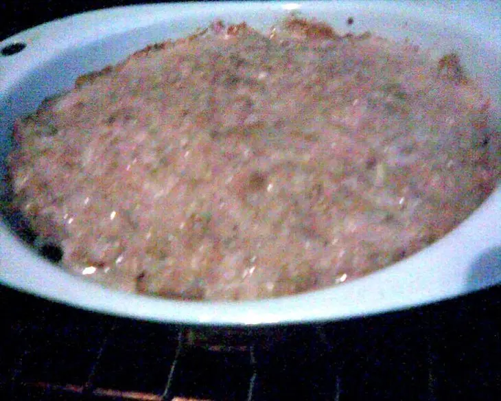 Куриная запеканка с овсяными хлопьями с пряным густым соусом: шаг 1