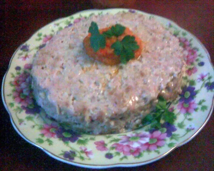 Куриная запеканка с овсяными хлопьями с пряным густым соусом: шаг 3