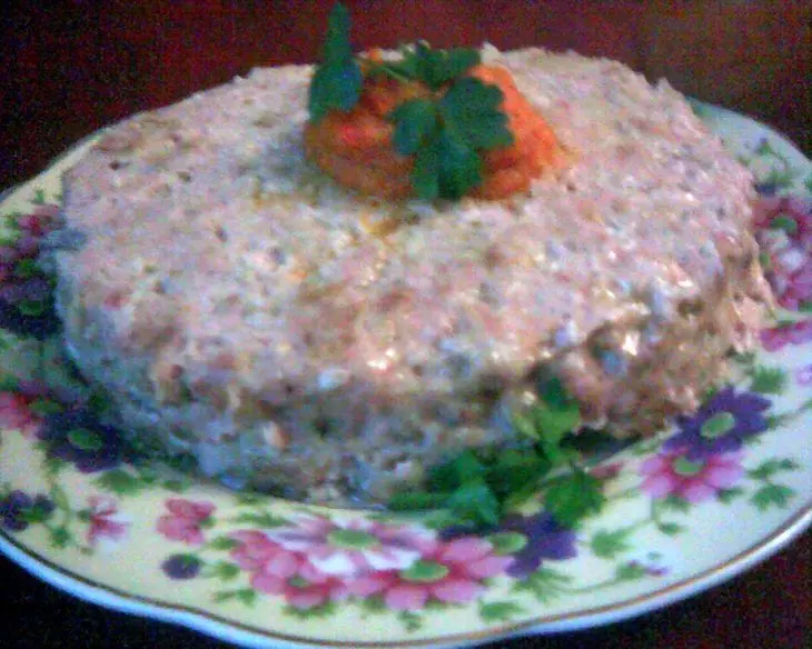 Куриная запеканка с овсяными хлопьями с пряным густым соусом: шаг 5