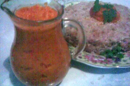Куриная запеканка с овсяными хлопьями с пряным густым соусом: шаг 6