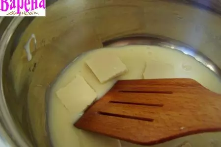 Черно-белая любовь! (ганаше с карамелью). для дуэли "сластенам посвящается!": шаг 4