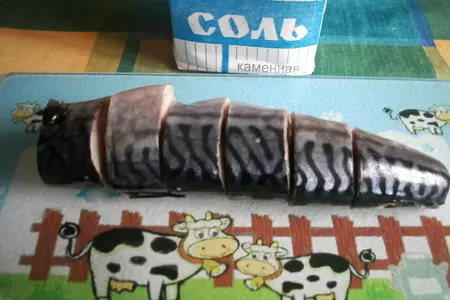 Скумбрия малосольная: шаг 2