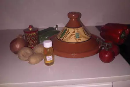 Тажин из говядины с овощами (tajine de boeuf aux légumes): шаг 1