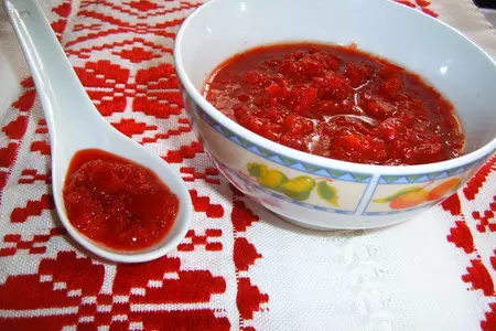 Простая заготовка сладкого перца с солью без варки: шаг 3