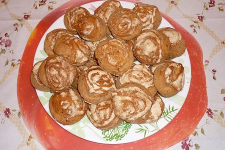 Творожное печенье с ореховым безе: шаг 5