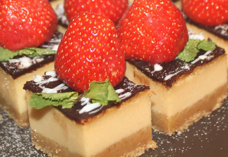 Карамельный чизкейк «dulce de leche»: шаг 19