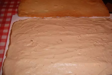 Нежно-вкуснейшее пирожное с карамельным кремом - pöstyéni szelet karamell krémmel: шаг 5