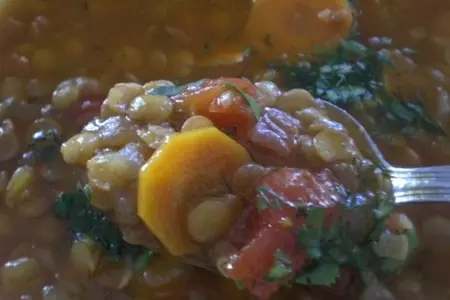 Чечевичный суп: шаг 17
