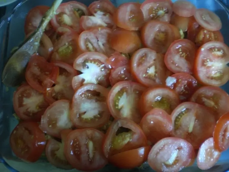 Курочка с рисом  с шафрановым молоком и кориандром: шаг 14