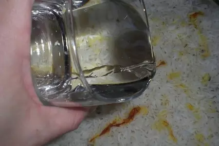 Курочка с рисом  с шафрановым молоком и кориандром: шаг 20