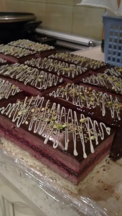 Пирожное "черный бархат": шаг 15
