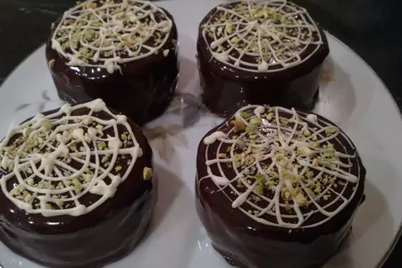 Пирожное "черный бархат": шаг 16