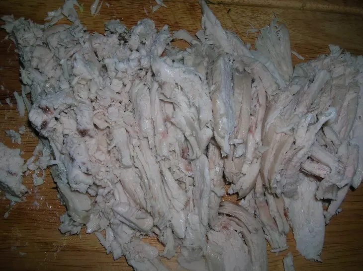 Салат с куриной грудкой, пекинской капустой и сладкой ноткой ( быстро, просто и неожиданно вкусно): шаг 2
