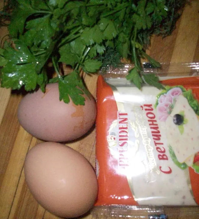 Греческий омлет: шаг 1