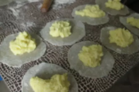 Калитки с картофельным пюре и пшенной кашей: шаг 1