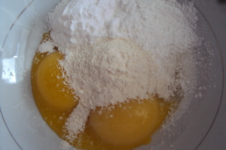 Необычный манник "почти бисквит" (ванильный или лимонный:)): шаг 1