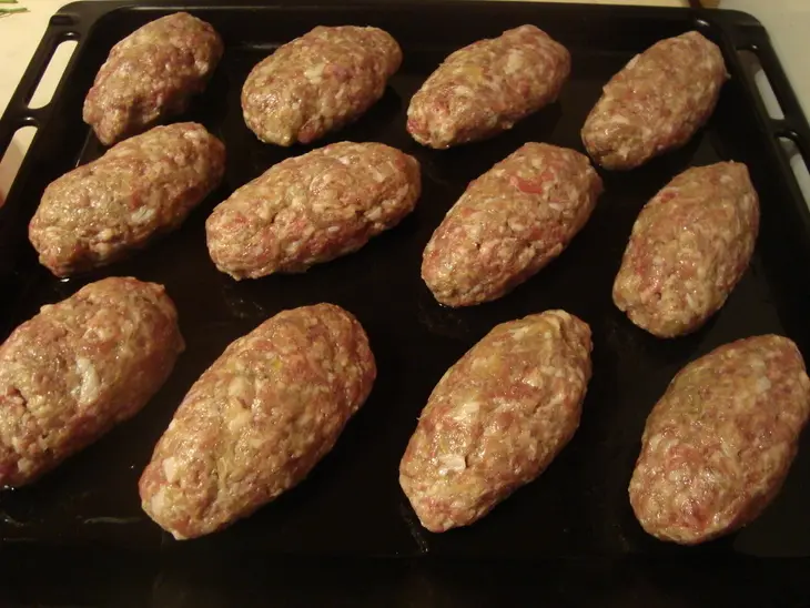 Кебабы из говядины с курицей: шаг 1