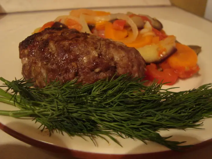 Кебабы из говядины с курицей: шаг 3