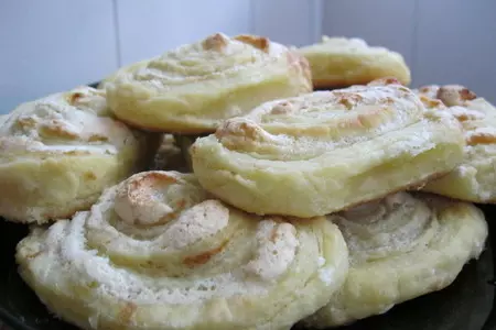 Творожные рулетики с белковой начинкой: шаг 6