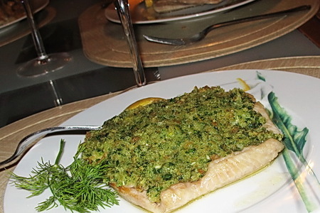 Рыбное филе в зеленой панировке: шаг 7
