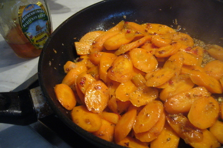 Пикантная карамлизированная медово-лимонная морковь (витаминный гарнир): шаг 3