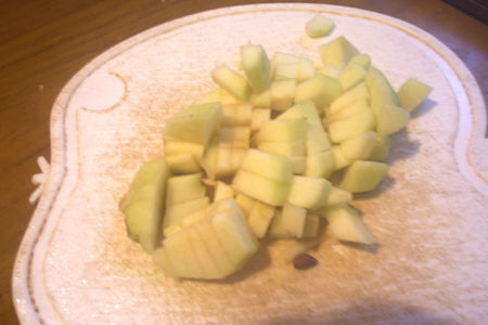 Яблочный кекс с шоколадом: шаг 4