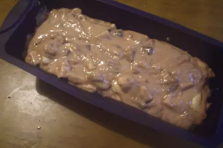 Яблочный кекс с шоколадом: шаг 6
