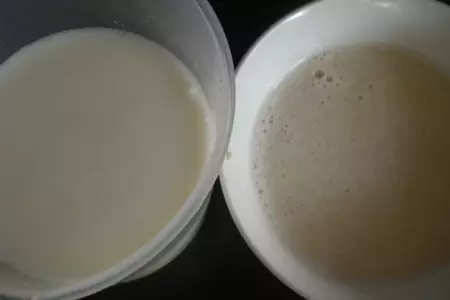 Блинчики из гречневой муки с фруктовым фламбе и сыром: шаг 6