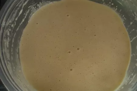 Блинчики из гречневой муки с фруктовым фламбе и сыром: шаг 9