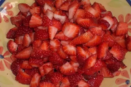 Блинчики из гречневой муки с фруктовым фламбе и сыром: шаг 13