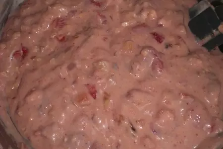 Блинчики из гречневой муки с фруктовым фламбе и сыром: шаг 20