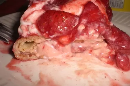 Блинчики из гречневой муки с фруктовым фламбе и сыром: шаг 31