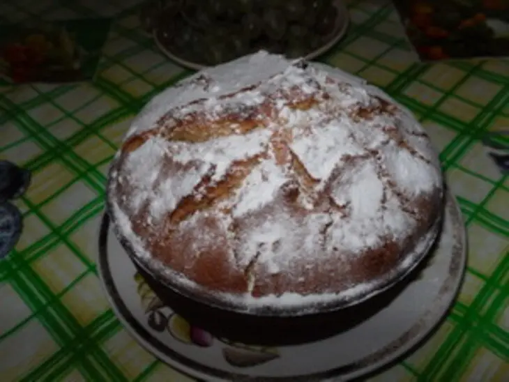 Кекс  на сгущенном молоке с изюмом ("кексюлька" для подружки дашульки): шаг 10