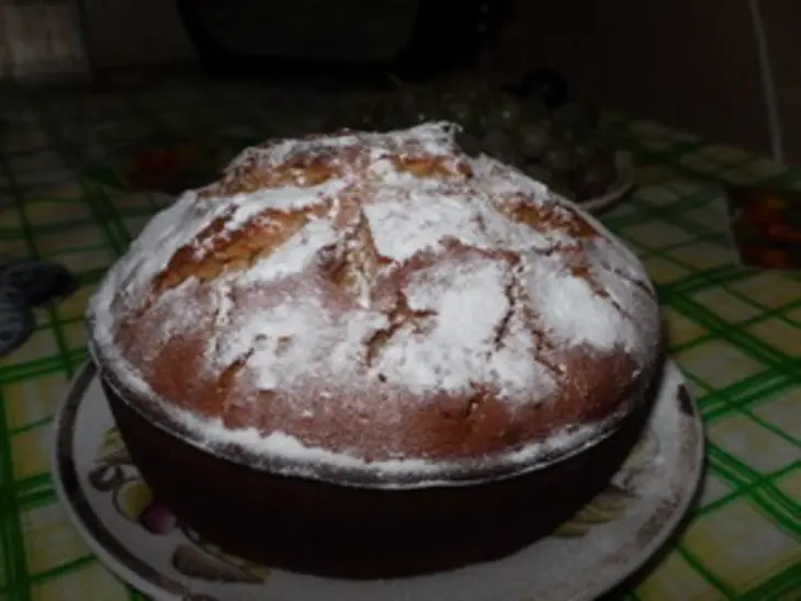 Кекс  на сгущенном молоке с изюмом ("кексюлька" для подружки дашульки): шаг 11