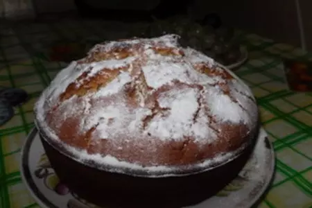 Кекс  на сгущенном молоке с изюмом ("кексюлька" для подружки дашульки): шаг 11