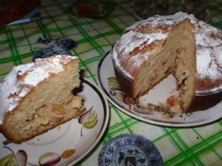 Кекс  на сгущенном молоке с изюмом ("кексюлька" для подружки дашульки): шаг 12