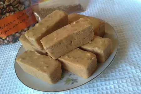 Сливочная колбаска с орехами по госту для irisli: шаг 11