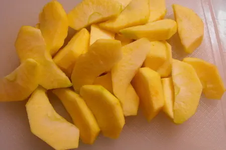 Яблочный крамбль с кокосом: шаг 1