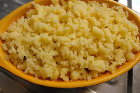 Яблочный крамбль с кокосом: шаг 4