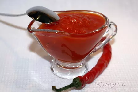 Кетчуп томатный с паприкой и  яблоками: шаг 8