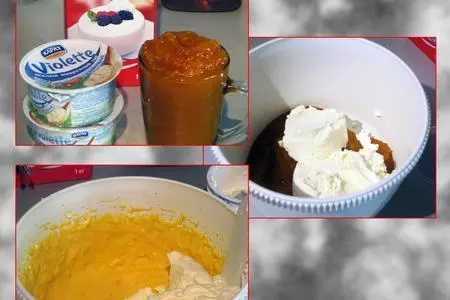 Торт "блюз уходящего солнца"...моей подруге посвящается: шаг 5