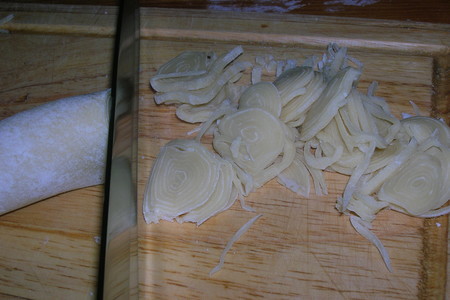 Лапша домашняя с белыми грибами +  бонус в виде мини-шашлычков: шаг 6