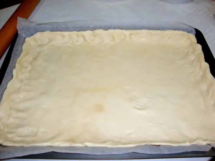 Пирог с курицей, грибами и сыром: шаг 4