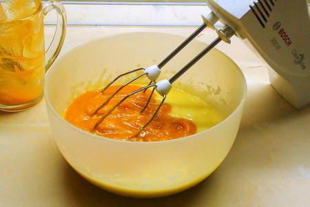 Тыквенный кекс с миндалём на оливковом масле с цитрусовым соусом.: шаг 6